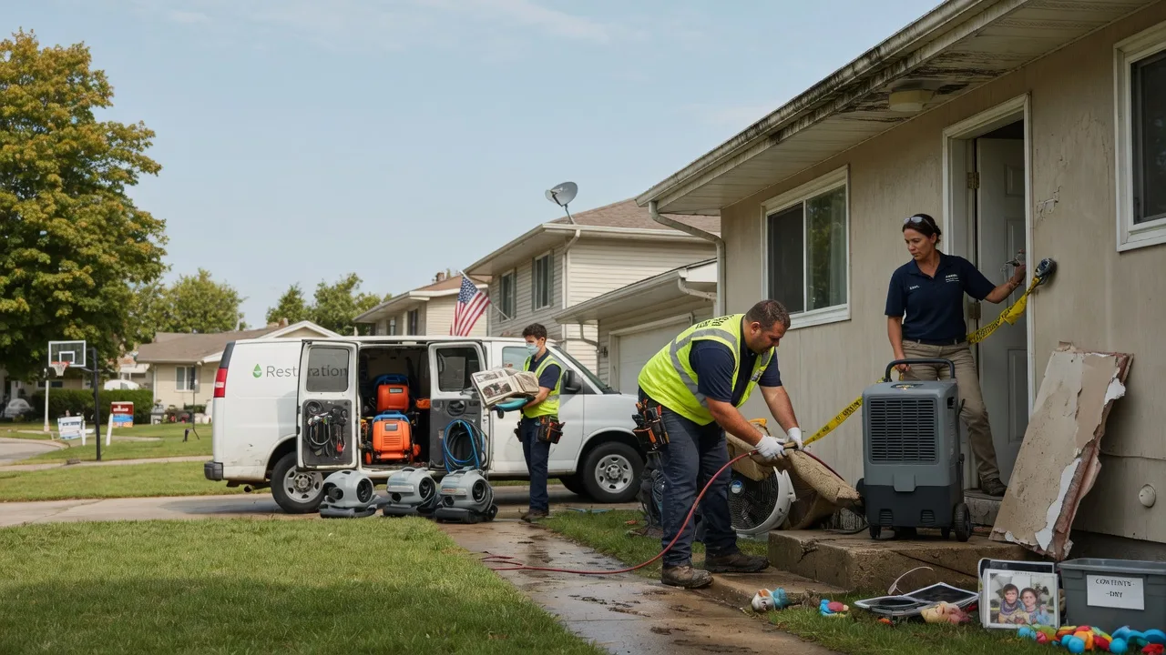 Water Damage Restoration in North Versailles, PA near me
